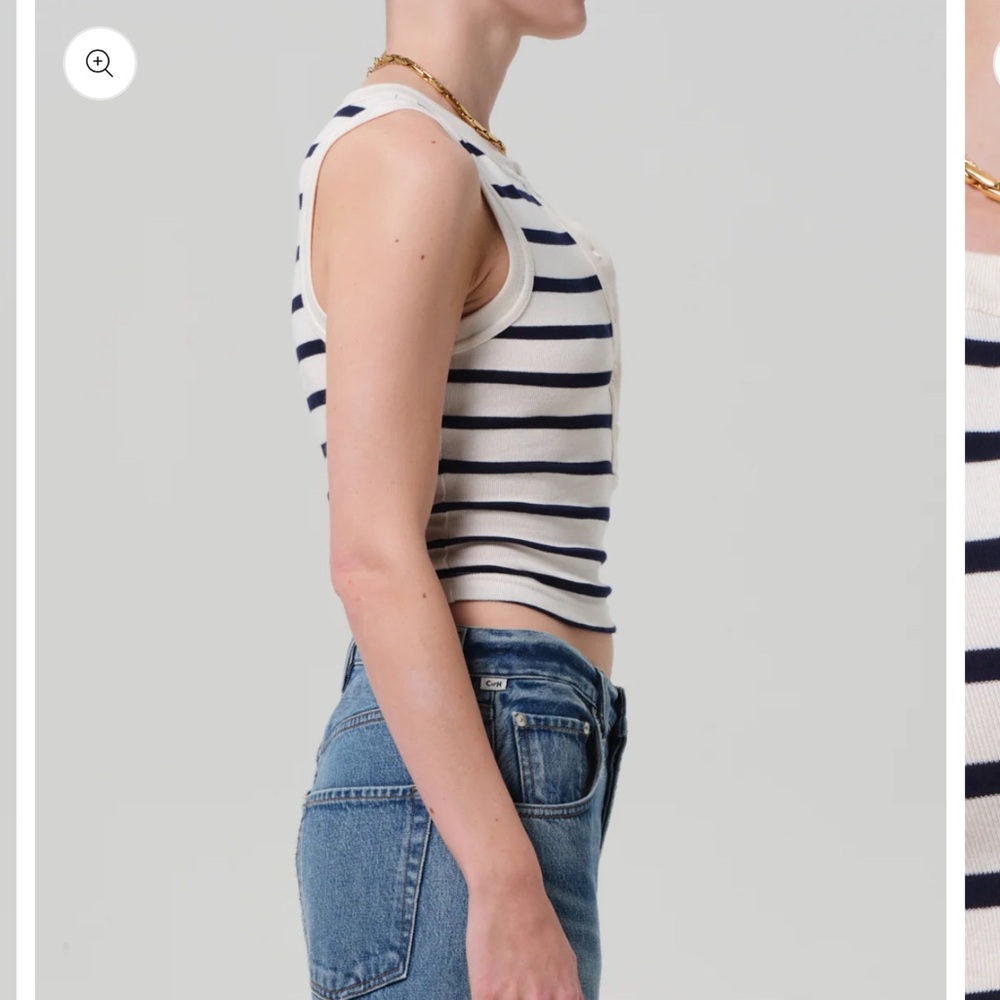 Citizens of Humanity Caralyn Tank
In Azure Stripe NWT - Picture 3 of 10